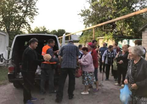 The second humanitarian convoy from Lviv and Kiev